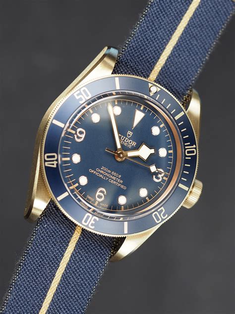 tudor black bay bronze blue